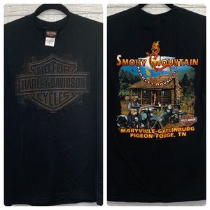 Harley Davidson Great Smoky Mountains T-Shirt 2009